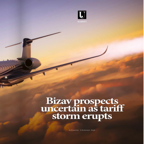 Bizav prospects uncertain as tariff storm erupts