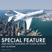 ASIA-PACIFIC BUSINESS JET FLIGHT ACTIVITY 2021 Q3 REVIEW