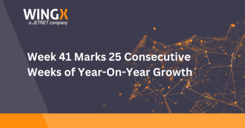 Week 41 Marks 25 Consecutive Weeks of Year-On-Year Growth