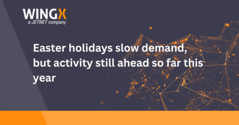Easter holidays slow demand, but activity still ahead so far this year