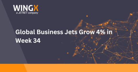 Global Business Jets Grow 4% in Week 34