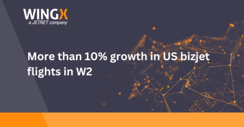 More than 10% growth in US bizjet flights in W2